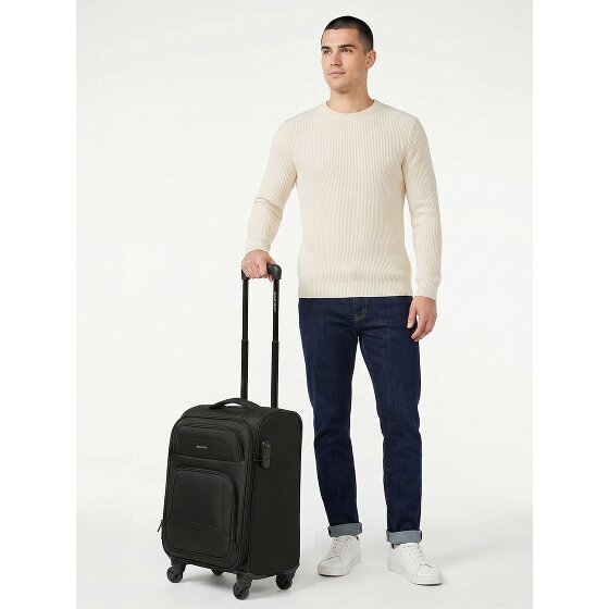 Smartbox Edition 04 4 Rollen Kabinentrolley 55 cm mit Dehnfalte