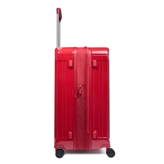 Piquadro PQ-Light 4 Rollen Trolley 69 cm mit Dehnfalte