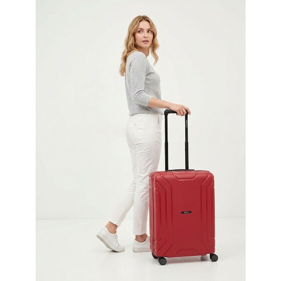 Redolz Essentials 15 4-Rollen Trolley 65 cm mit Dreipunkt-Verschluss
