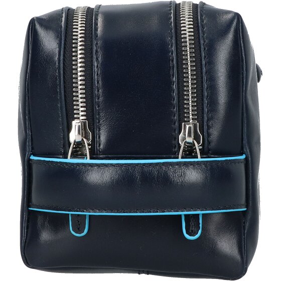 Piquadro Blue Square Kulturbeutel Leder 25 cm