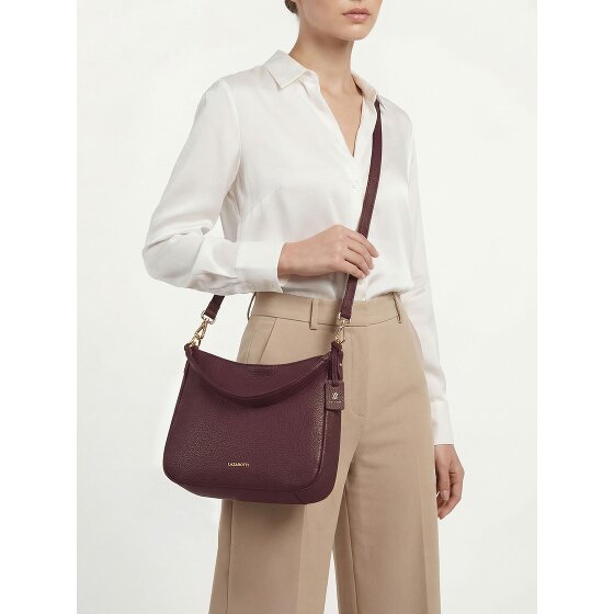 Lazarotti Bologna Leather Hobo Schultertasche Leder 27 cm