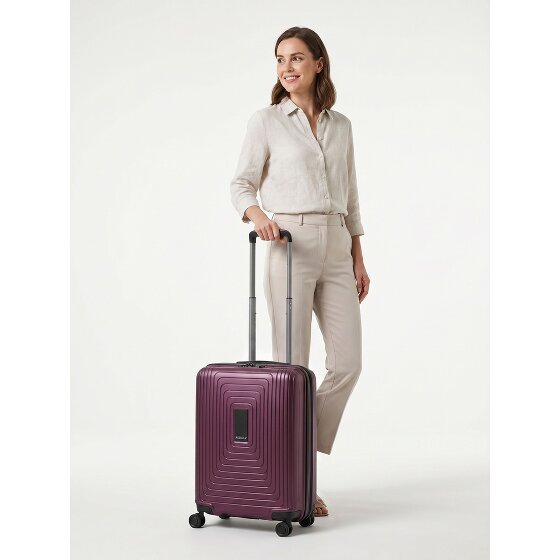 Redolz Essentials 14 4 Rollen Kabinentrolley 55 cm mit Dehnfalte