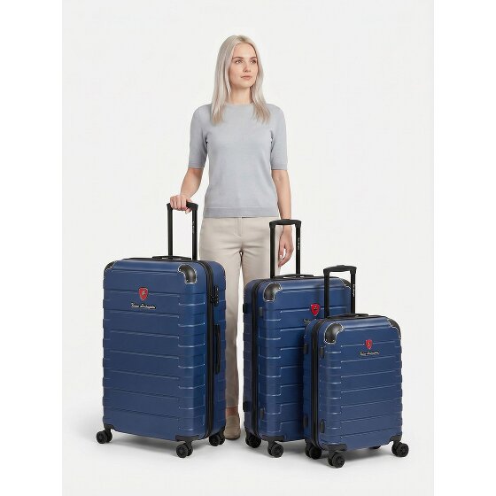 Tonino Lamborghini Tonino Lamborghini Milano Trolley 3-SET mit Dehnfalte und XL Koffer