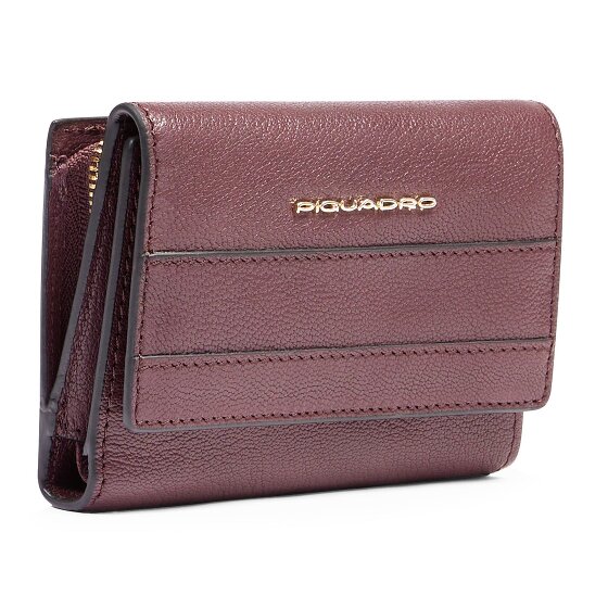 Piquadro Patricia Geldbörse RFID Schutz Leder 9 cm