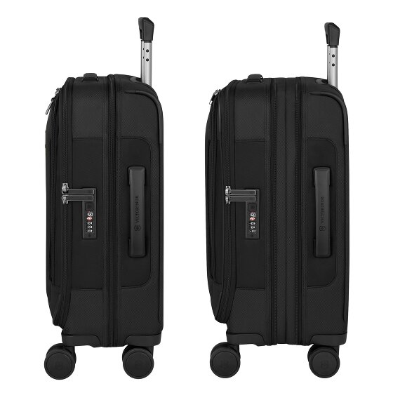 Victorinox Werks Traveler 7.0 4 Rollen Kabinentrolley 55 cm Laptopfach mit Dehnfalte