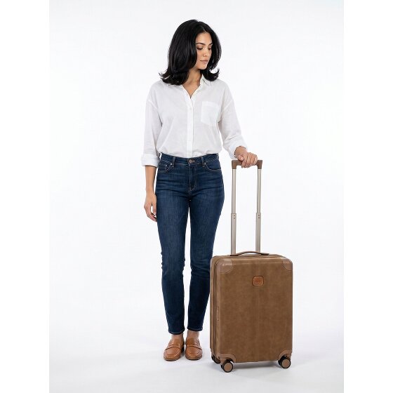 Bric's Life 4 Rollen Kabinentrolley S 55 cm mit Dehnfalte