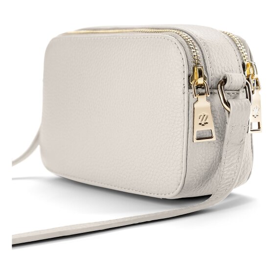 Lazarotti Bologna Leather Umhängetasche Camera-Bag Leder Double-Zip 18 cm