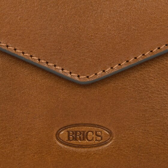 Bric's Volterra Kreditkartenetui RFID Schutz Leder 15 cm