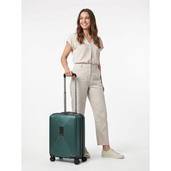 Redolz Essentials 14 4 Rollen Kabinentrolley 55 cm mit Dehnfalte