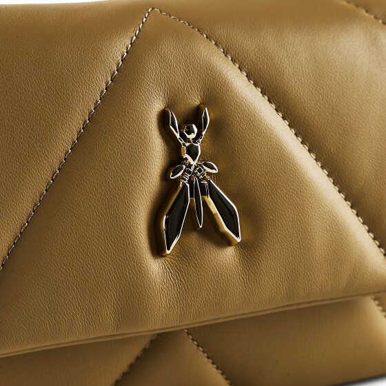 Patrizia Pepe Fly Padded Umhängetasche Leder 25 cm