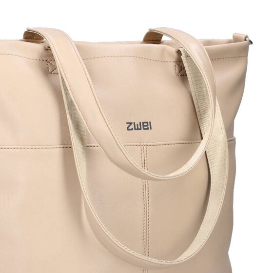 Zwei Mademoiselle.M Shopper Tasche 37 cm