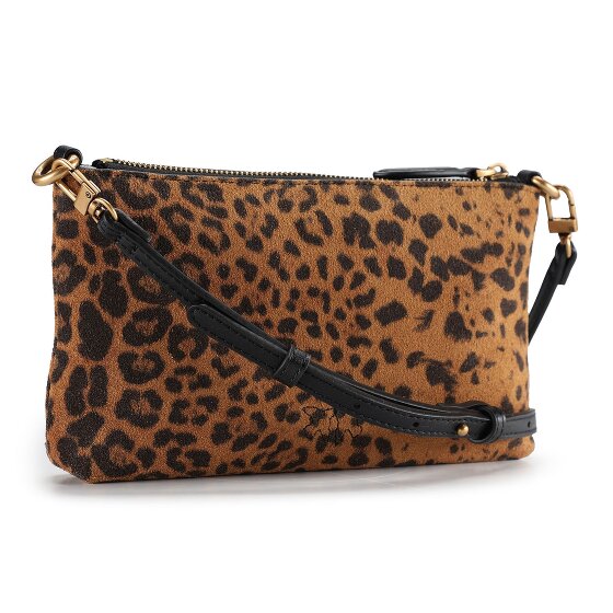 PINKO Flat Horizontal Umhängetasche Leder 20 cm
