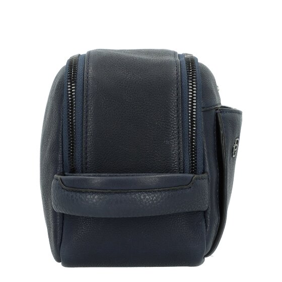 Piquadro Wollem Kulturbeutel Leder 25 cm