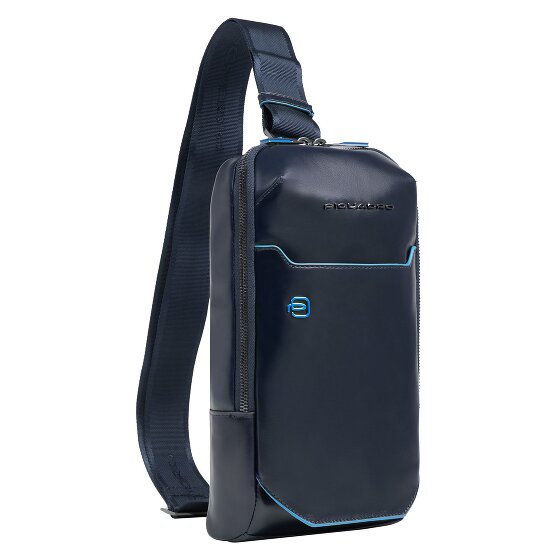 Piquadro Blue Square Sling Bag Leder 25 cm