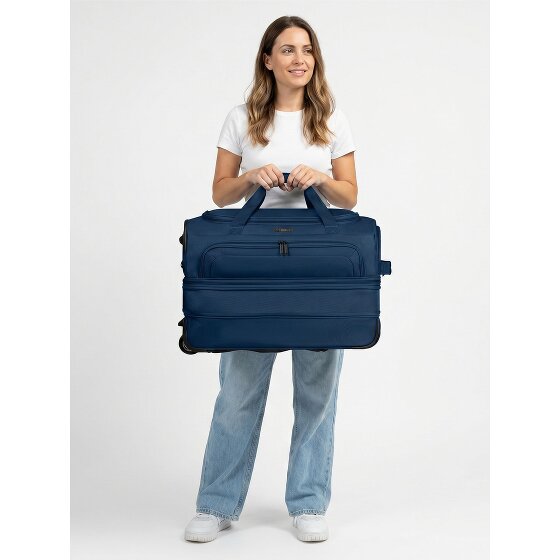 Redolz Duffle Essentials 2-Rollen Reisetasche 55 cm M mit Dehnfalte