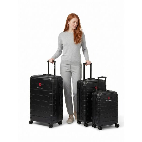 Tonino Lamborghini Tonino Lamborghini Milano Trolley 3-SET mit Dehnfalte und XL Koffer