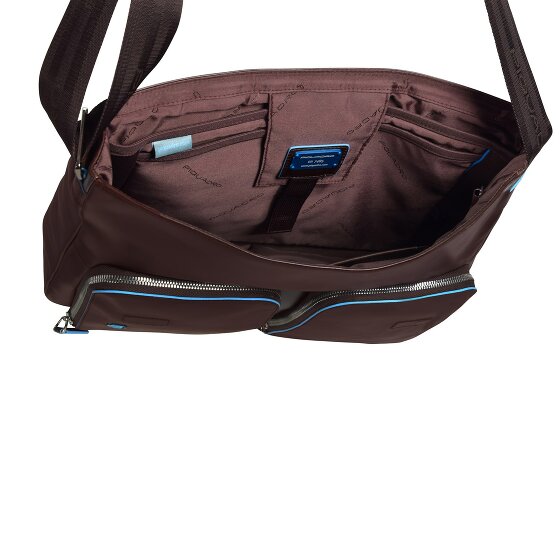 Piquadro Blue Square Messenger Leder 37 cm Laptopfach