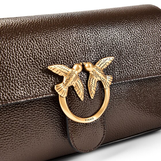 PINKO Love One Schultertasche Leder 27 cm