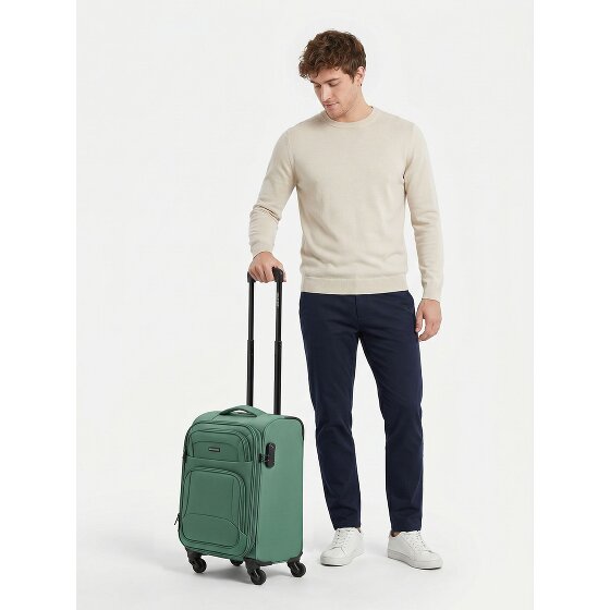 Smartbox Edition 04 4 Rollen Kabinentrolley 55 cm mit Dehnfalte