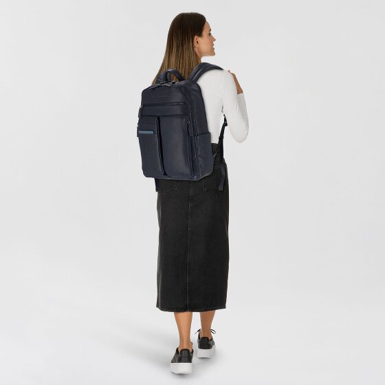 Piquadro Paavo Daypack Leder 43 cm Laptopfach