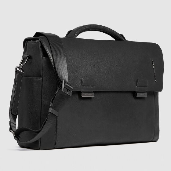 Piquadro Cronus Aktentasche Leder 31 cm Laptopfach