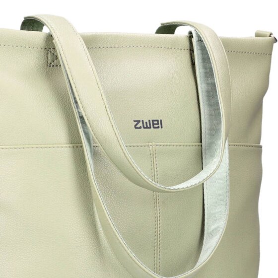 Zwei Mademoiselle.M Shopper Tasche 37 cm