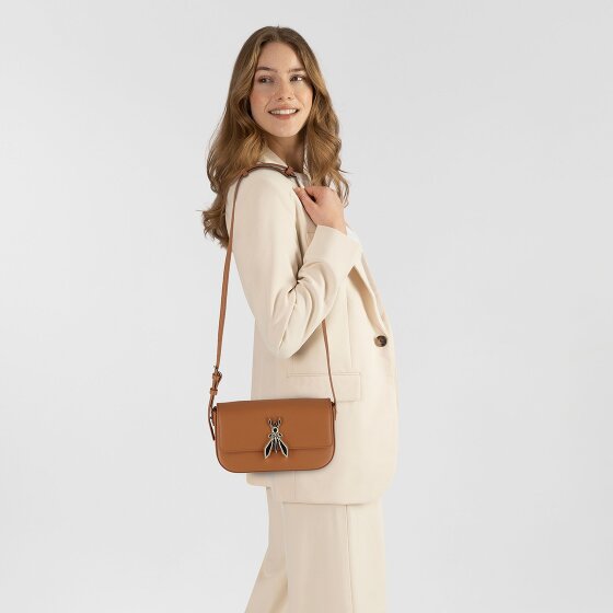 Patrizia Pepe Essential Fly Schultertasche Leder 22 cm