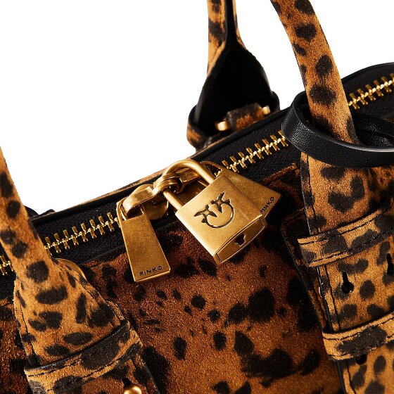 PINKO Bowling Bag Handtasche Leder 29 cm