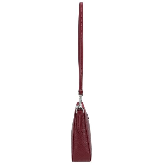 Lacoste Chantaco Schultertasche Leder 23 cm