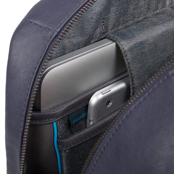Piquadro Black Square Rucksäcke Leder 44 cm Laptopfach