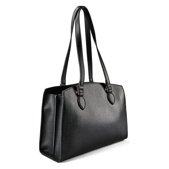 Love Moschino Heart Charm Schultertasche Leder 35 cm