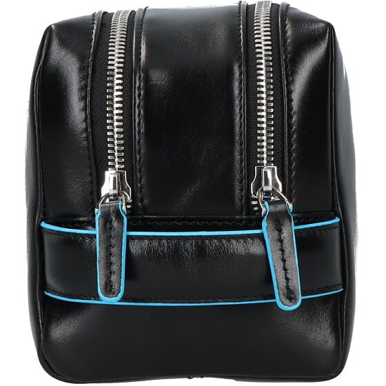 Piquadro Blue Square Kulturbeutel Leder 25 cm