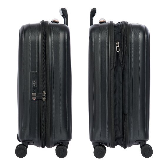 Bric's Taormina 4 Rollen Trolley S 57 cm mit Dehnfalte