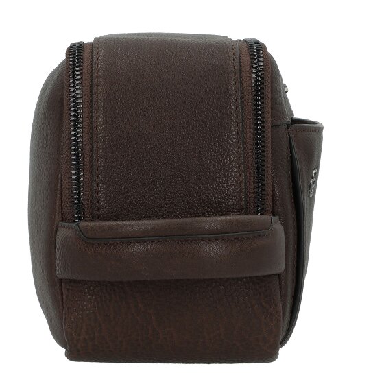 Piquadro Wollem Kulturbeutel Leder 25 cm