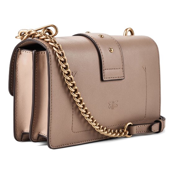 PINKO Love One Umhängetasche Leder 21 cm