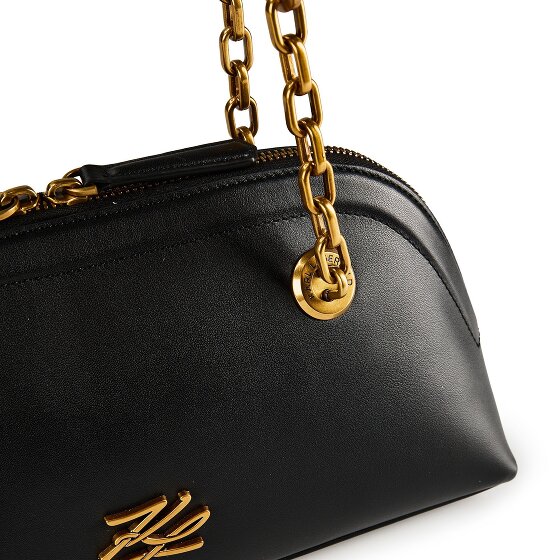 Karl Lagerfeld Autograph Schultertasche Leder 30 cm