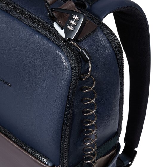 Piquadro Harper Business-Rucksack Leder 42 cm Laptopfach