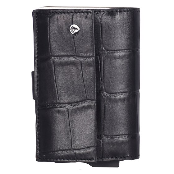 Joop! Fano C-Three Kreditkartenetui RFID Schutz Leder 7 cm