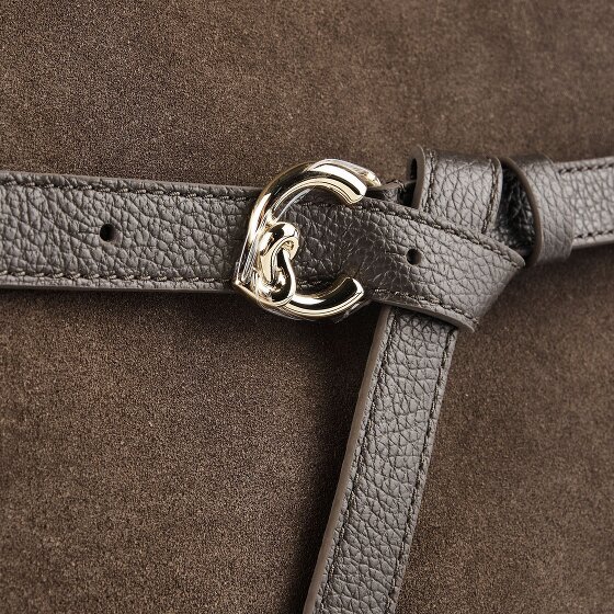 Coccinelle Sabine Suede Handtasche Leder 43 cm