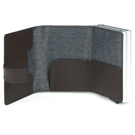 Piquadro Blue Square Kreditkartenetui RFID Leder 7 cm