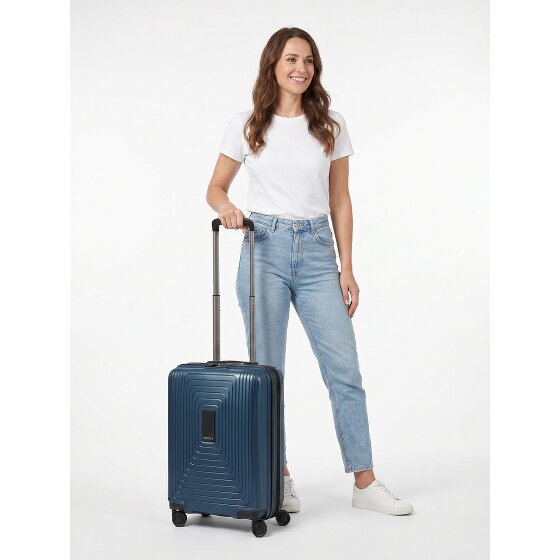 Redolz Essentials 14 4 Rollen Kabinentrolley 55 cm mit Dehnfalte