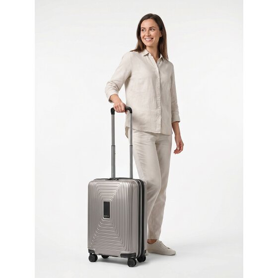 Redolz Essentials 14 4 Rollen Kabinentrolley 55 cm mit Dehnfalte