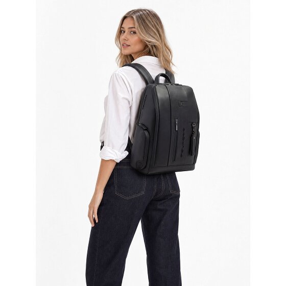 Piquadro Urban Daypack RFID Schutz Leder 46 cm Laptopfach