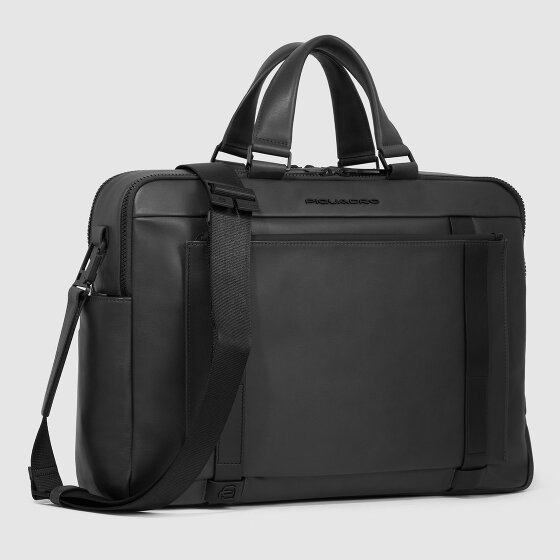 Piquadro David Aktentasche Leder 42 cm Laptopfach