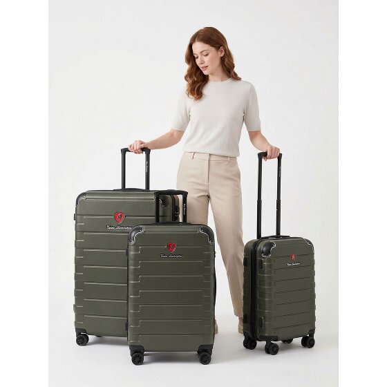 Tonino Lamborghini Tonino Lamborghini Milano Trolley 3-SET mit Dehnfalte und XL Koffer