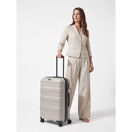 Redolz Pro PP 4 Rollen Trolley 66 cm mit Dehnfalte