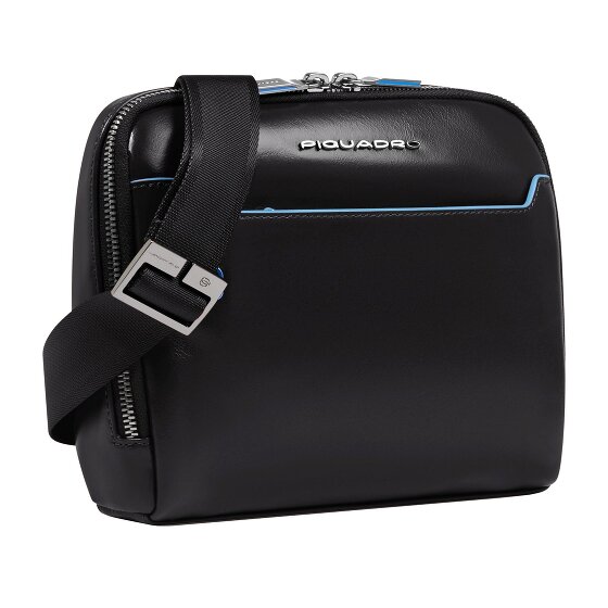 Piquadro Blue Square Umhängetasche Leder 21 cm