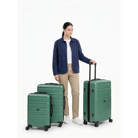 Redolz Essentials 08 3-SET 4 Rollen Kofferset 3-teilig