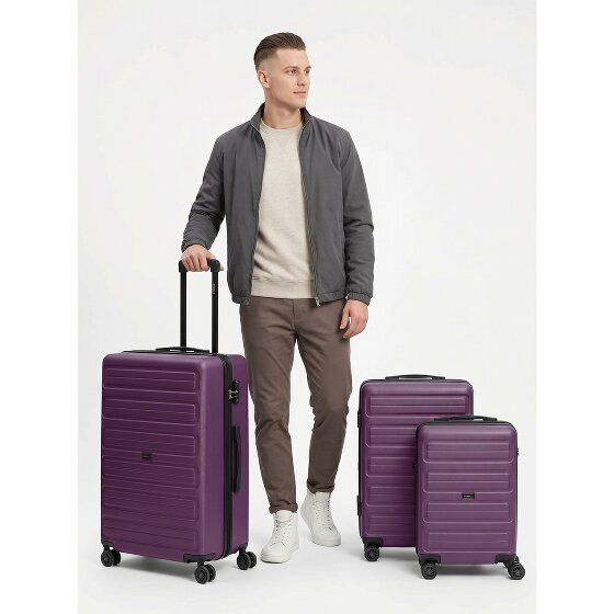 Redolz Essentials 08 3-SET 4 Rollen Kofferset 3-teilig
