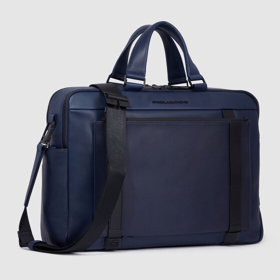 Piquadro David Aktentasche Leder 42 cm Laptopfach
